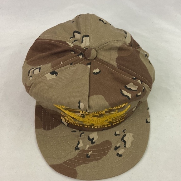 Vintage Desert Storm Camouflage Hat Cap Snapback - Picture 4 of 13